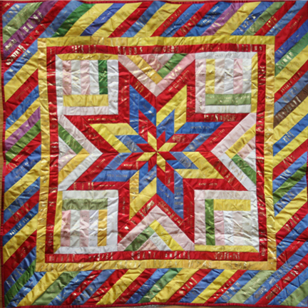 ribbon quilt