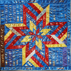 ribbon quilt