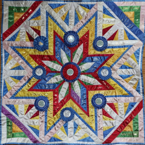 ribbon quilt