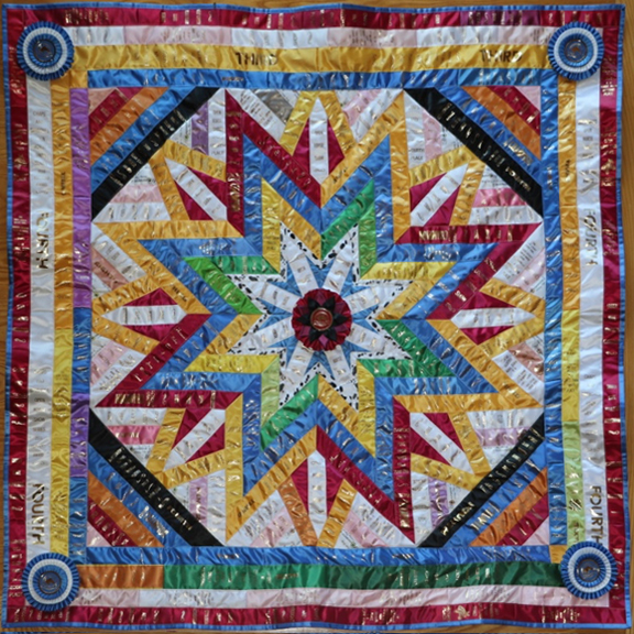 ribbon quilt